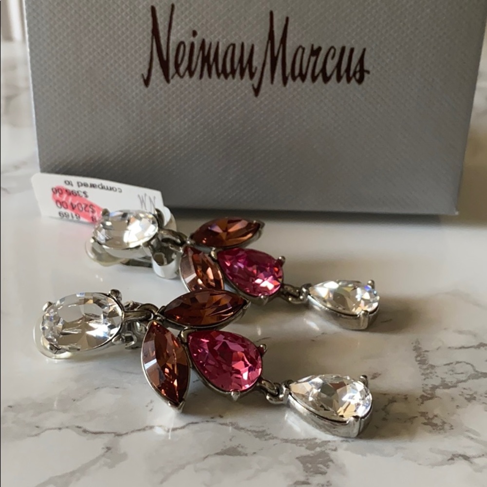 NWT Oscar de la Renta pink earrings